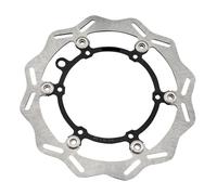 Brake Caliper Disc Rotor 320MM 260MM Front Brake Discs Rotors Brake Caliper Adaptor Bracket Fit For KTM XC XCF XCW SX SXF EXC EXCF TPI Six Days(260mm Black Disk)