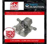 Brake Caliper fits HYUNDAI i30 GD 1.4D Front Left 2016 on D4FC 58110A6000 Febi