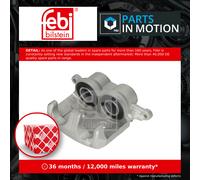 Brake Caliper fits ISUZU D-MAX Mk2, Mk3 1.9D Front Left 2017 on 8980779970 Febi