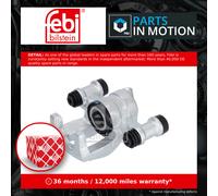 Brake Caliper fits MERCEDES V220CDI W447 2.2D Rear Right 2015 on OM651.950 Febi