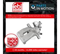 Brake Caliper fits MINI ROADSTER COOPER R59 Rear Right 1.6 2.0D 11 to 15 Febi