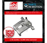 Brake Caliper fits NISSAN X-TRAIL T30 2.0 Rear Left 01 to 13 440118H30A Febi New