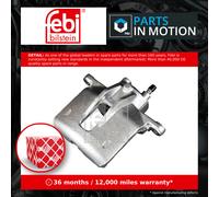Brake Caliper fits TOYOTA COROLLA E11, E12 2.0D Front Left 00 to 07 1CD-FTV Febi