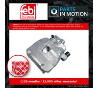 Brake Caliper fits VAUXHALL ADAM 1.0 Front Right 14 to 18 B10XFT 00542414 Febi