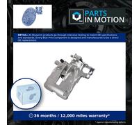 Brake Caliper fits VAUXHALL VIVARO X82 1.6D Rear Left 2014 on Blue Print Quality