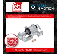 Brake Caliper fits VAUXHALL ZAFIRA C 1.6D Rear Right 13 to 18 B16DTH 00542378