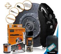 Brake Caliper Foliatec FT2164 Black High Temp Engine Paint Lacquer Kit Set. Mat✅