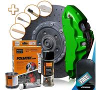 Brake Caliper Foliatec FT2166 Green High Temp Car Engine Paint Lacquer Kit. +M