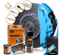 Brake Caliper Foliatec FT2174 Turquoise High Temperature Paint Lacquer Kit. +M