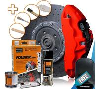 Brake Caliper Foliatec FT2175 Matt RED High Temp Engine Paint Lacquer Kit. +M