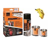 FOLIATEC FT2161 Brake Caliper Paint Lacquer, Speed Yellow, Set of 3