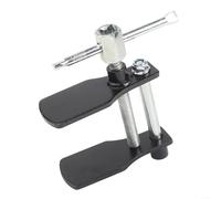 Brake Caliper Piston Tool Steel Spreader for Cars | High-strength steel, resists deformation, quick piston retraction, fits single/twin calipers, black silver finish