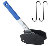 Brake Caliper Press Tool, 4 in 1 Disc Brake Caliper Compression Tool with 360° Ratcheting Piston Spreader, Universal Automotive Tools for Single, Dual & Quad Pistons - Safe, Efficient Auto Repair