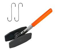 Brake Caliper Press Tool, Brake Caliper Tool Spreader, 4 in 1 Universal Disc Brake Caliper Compression Tool Ratchet Piston Spreader Automotive Tools for Car Brake Repair Installation (Orange)