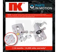 Brake Caliper Left Rear Aluminium Solid 34 mm Piston ⌀ Fits Hyundai i30 NK