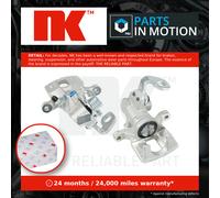Brake Caliper Right Rear Cast Iron Solid 30 mm Piston ⌀ Fits Honda Jazz NK