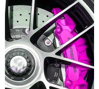 Brake Caliper Scratch Repair Paint - Easy-to-Apply, Heat-Resistant Solution for Caliper Restoration and Scratch Removal (1, Hot Pink)