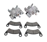 Brake Caliper Set, Left Right, Precise, Long Durability, Improved Control, 1 Pair High Performance 1912255 Abrasion Proof with Brake Pads for RZR 1000 XP XP 4 S4