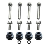 Brake Caliper Slide Pin Repair Kit w/Grease Fits for Toyota OE 47715-50010 Front Caliper Guide Pin Hardware Kit
