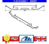 Brake Caliper Spring For Audi A4 A8 TT BMW Z8 VW GOLF PASSAT 34116750693