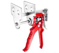 Brake Caliper Tool for Disc Brake Pad Replacement - Double Iron Plate Push-Type Piston Compressor Compatible with Single, Twin, Quad & Sextuplet Piston Calipers