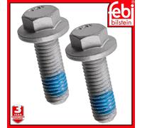 Brake Carrier Caliper Bolt x2 Febi 182564 For Ford Fiesta MK5 01-14 Fusion 02-12