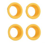 Brake Clamp Rings Set for For MT5 and For MT7 4-Piston Calipers Offers Visual Upgrade Without Performance Trade-Offs (Orange)
