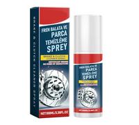 Brake Cleaner Spray | 100ml Car Iron Remover | Safe Cleaning Spray for Rotor Detailing Dust Wheel Hub Disc Automotive Iron Rim
