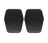 Brake Clutch Accelerator Pedal Cover Car Rubber Clutch Brake Pedal Pad For Volvo For V40 For C30 For C70 For S40 For V50 2007 2008 2009 2010 2011 2012 2013(2Pc)