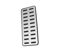 Brake Clutch Accelerator Pedal Foot Pads Cover Car Accelerator Brake Footrest Pedal Pad For Hyundai For Sonata For Santa For Fe For Tucson For IX35 For I40 For Elantra(1Pc Rest)