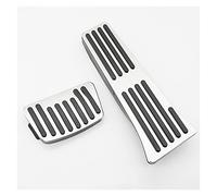 Brake Clutch Accelerator Pedal Foot Pads Cover Car Fuel Accelerator Brake Foot Rest Pedal Non-slip Pad For Hyundai For Tucson For NX4 2021 2022 2023 2024(2pcs Sliver)