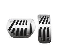 Brake Clutch Accelerator Pedal Foot Pads Cover Car Pedals LHD Accelerator Brake Pedal Cover For Peugeot 207 301 307 208 2008 308 408 2013 2014 2015 2016-2020(AT)