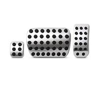 Brake Clutch Accelerator Pedal Foot Pads Cover Car Stainless Steel Pedal Pads Cover For Benz For V Class For Vito For Metris For Viano For V260 For W639 For W447(Black)