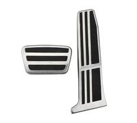 Brake Clutch Accelerator Pedal Foot Pads Cover LHD Car Accelerator Brake Pedals Footrest Pad Cover For Toyota For Camry For XV70 2018 2019 2020 2021 2022(AT without Rest)