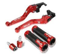 Brake Clutch Lever for Motorcycles Set for RSV Mille/R 2004-2008 Motorcycle Accessory Adjustable Brake Clutch Levers Handlebar Hand Grip Ends(Dd-o)