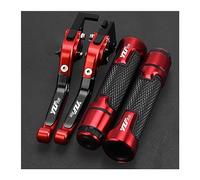 Brake Clutch Lever For Y&amaha For YZF R125 YZFR125 R 125 2014-2023 Motorcycle Adjustable Brake Clutch Levers & Handle Handlebar Grips (Color : 4)