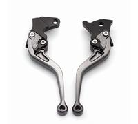Brake Clutch Levers Compatible With Ducati For MS4 For MS4R 2001 2002 2003 2004 2005 2006 Motorcycle Adjustable Brake Clutch Levers Replacement Accessories(Grey)