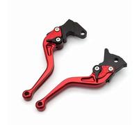 Brake Clutch Levers Compatible With Ducati For MS4 For MS4R 2001 2002 2003 2004 2005 2006 Motorcycle Adjustable Brake Clutch Levers Replacement Accessories(Red)