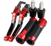 Brake Clutch Levers Handlebar Grips Ends for Ya-maha for FZR600 1989-1993 Brake Levers Handle Grips Ends,Strong and Sturdy