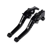 Brake Clutch Levers Motorcycle Accessories CNC Adjustable Scooter Brake Clutch Lever Compatible with KYM CO Xciting 250 300 400 500 Downtown 125 200 300 350(C3)
