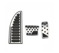 Brake Clutch Pedal Car Accelerator Pedal Brake Pedals Cover Stainless Steel Rest For Jeep For Renegade For Compass For Fiat 500X 2014-2020(Style 1)