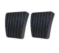 Brake Clutch Pedal Rubber Pad for Vauxhall Astra Combo Corsa - 2 Pack, 56mm Length, 11mm Thickness, Black, Compatible with OEM 94580532 120078210