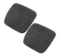 Brake Clutch Pedal Rubber Pads for Patrol MQ Y60 and For Maverick DA 2.8/3.2/4.0/4.2 Models 5.6x5.6 cm 2-Pack Black
