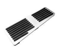 Brake Clutch Pedals Cover Car Foot Rest Gas Brake Pedal Cover For Mazda 2 6 GJ CX5 CX3 CX7 CX8 CX9 2012 2018 2019 2020 2021 2022 2023(LHD 1piece Silver)