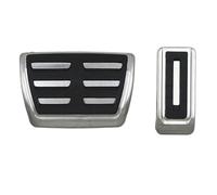 Brake Clutch Pedals Cover For Vw Transporter Multivan T5 T6 Caravelle T6 Stainless Steel Fuel Brake Footrest Pedal(AT)