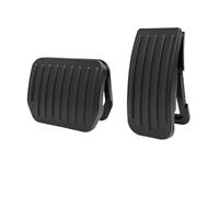 Brake Clutch Pedals Cover Upgrade Brake Pedal Non Slip Cover Gas Fuel Brake Rest Pads For Tesla For Model Y Launch 2025 Juniper(Black)