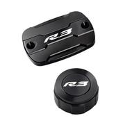 Brake Clutch Reservoir Cover Accessories Accessories For R3 YZF-R3 2015-2020 2021 2022 YZFR3 Motorcycle Front And Rear Brake Fuel Tank Cap And Protective Guard