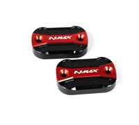 Brake Clutch Reservoir Cover Accessories For NMAX 155 125 N-MAX NMAX155 NMAX125 2015-2021 2022 2023 Motorcycle Front Rear Brake Fuel Tank Cap Filler