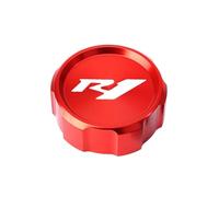 Brake Clutch Reservoir Cover Accessories For R1 YZF 2009-2021 2019 Motorcycle Accessories CNC Aluminum Rear & Front Brake Fl&uid Reservoir Cap Cylinder Cover