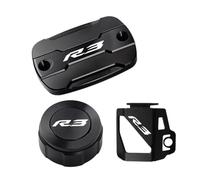 Brake Clutch Reservoir Cover Accessories For YZFR3 YZF-R3 R3 2015-2020 2021 2022 Motorcycle Front And Rear Brake Fuel Tank Cap And Protective Guard Accessories